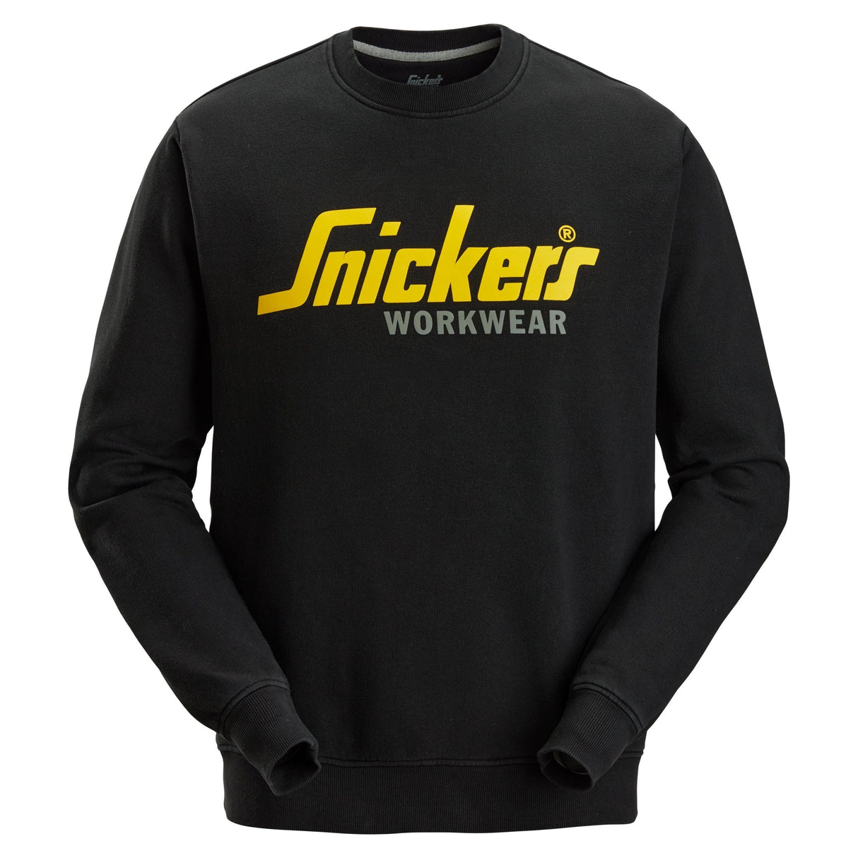 Snickers 2885 Logo Sweatshirt Black