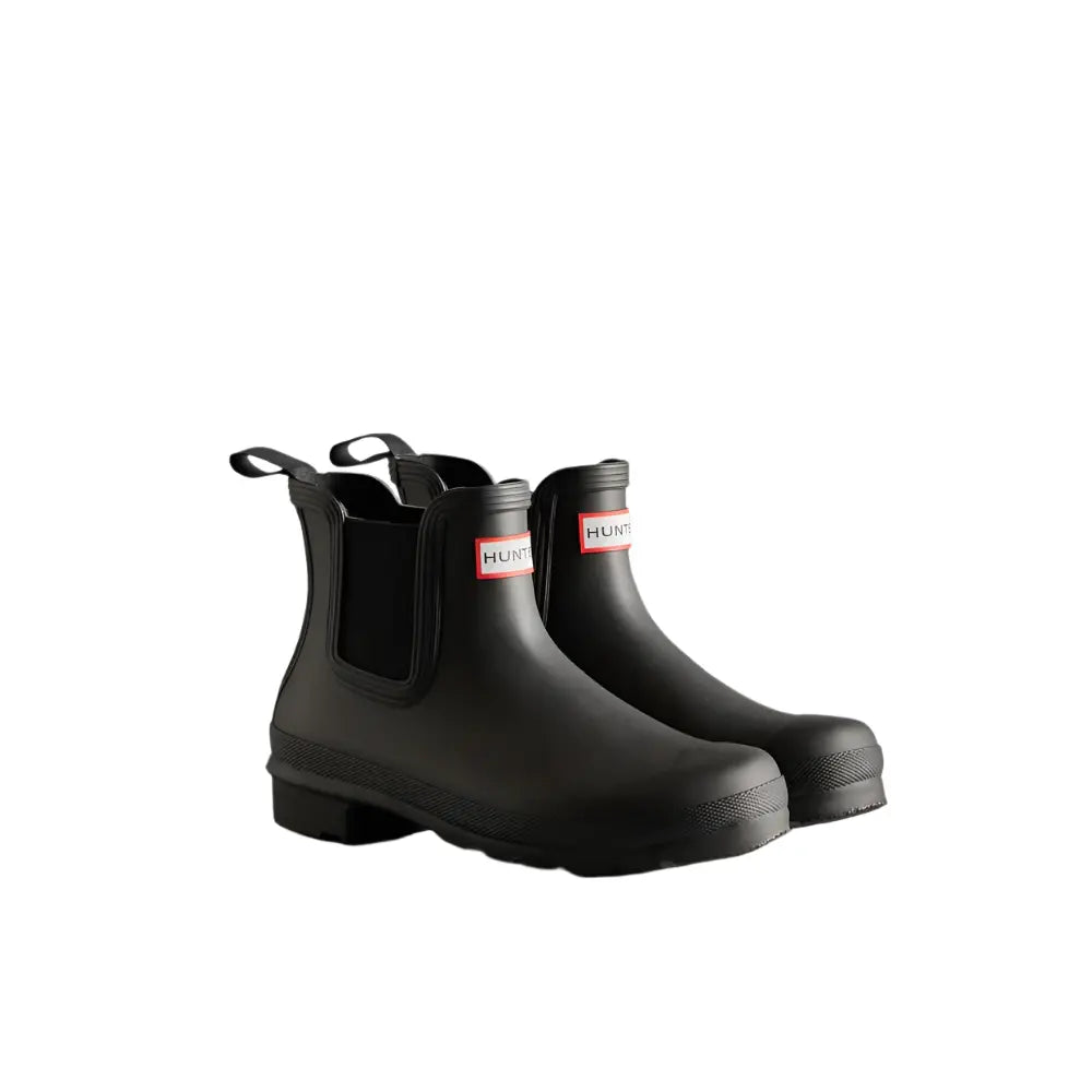 Hunter Ladies Original Chelsea Boots - Black