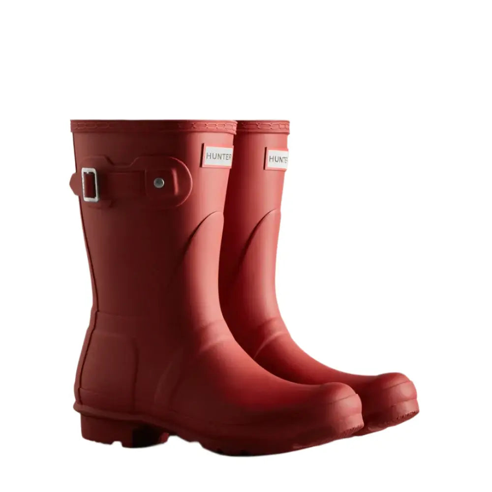Hunter Ladies Original Short Wellington Red
