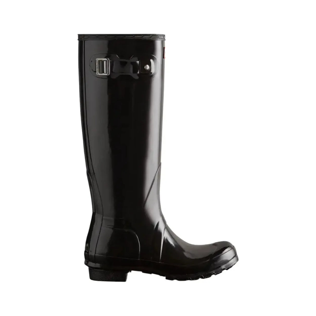 Hunter Ladies Original Tall Gloss Wellington - Black