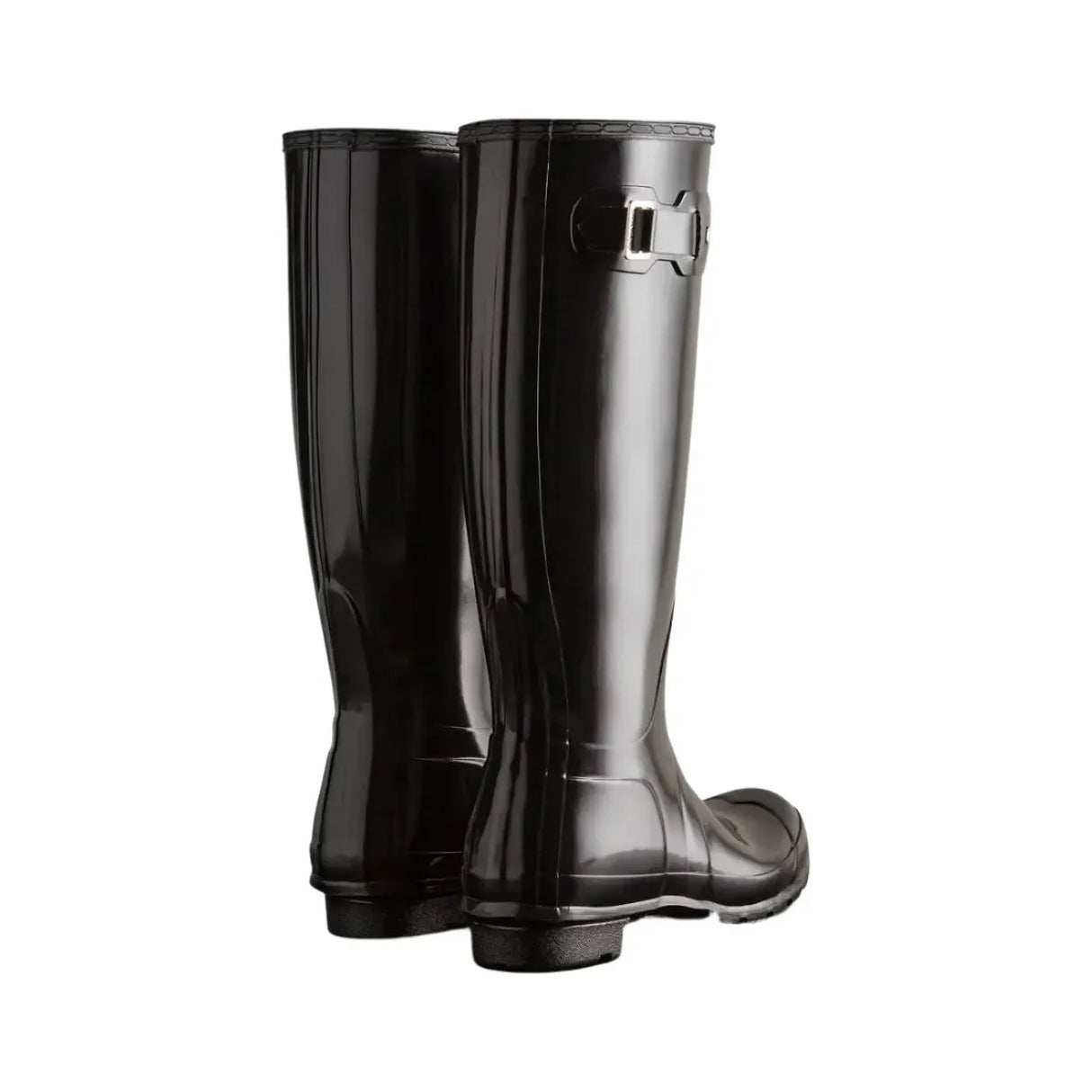 Hunter Ladies Original Tall Gloss Wellington - Black