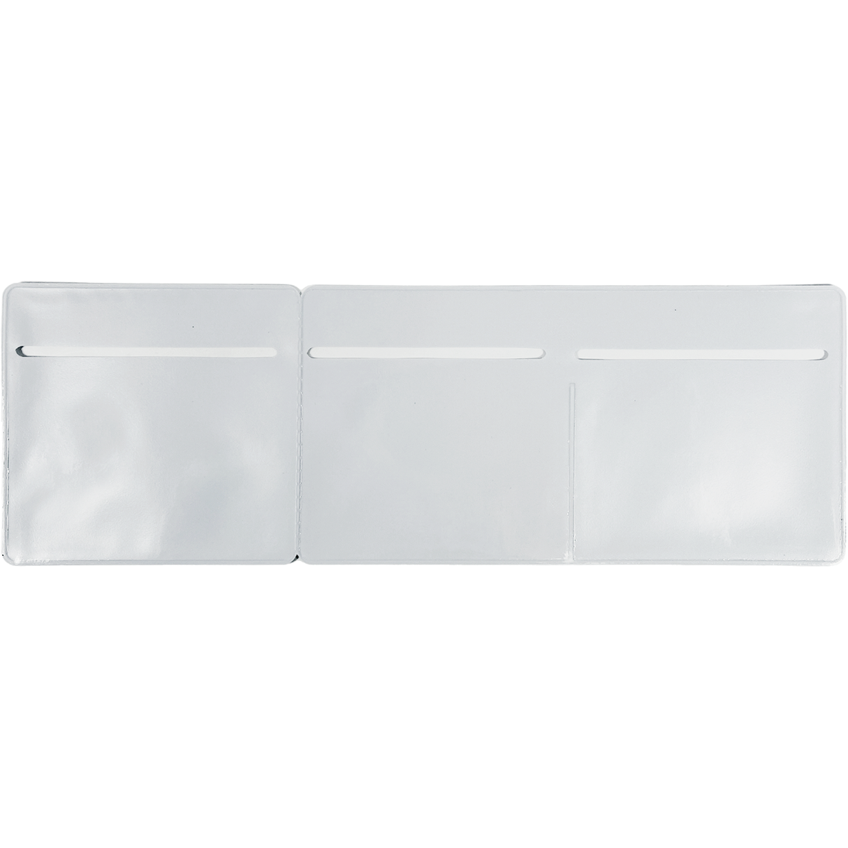 Auto Tax Disc Holder - White