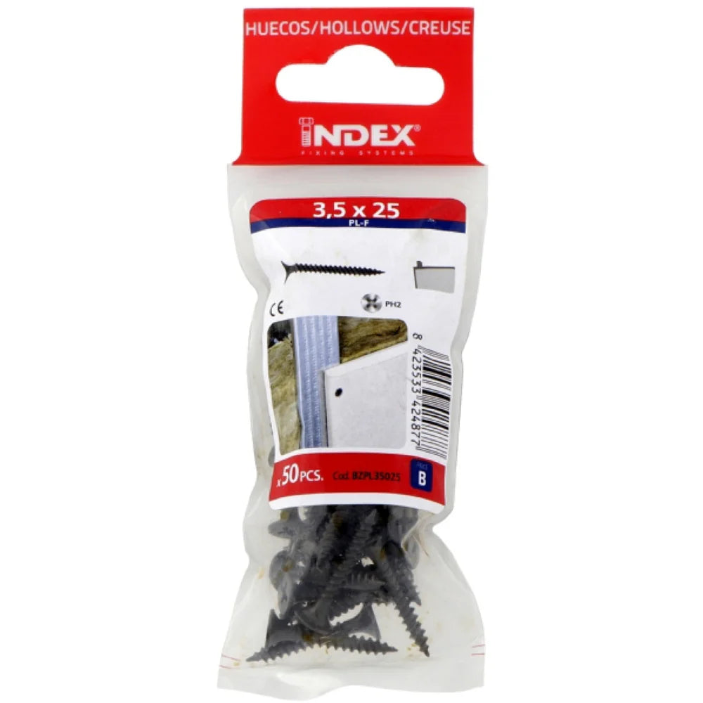 Index Drywall Screws - 3mmx25mm | Pack of 50