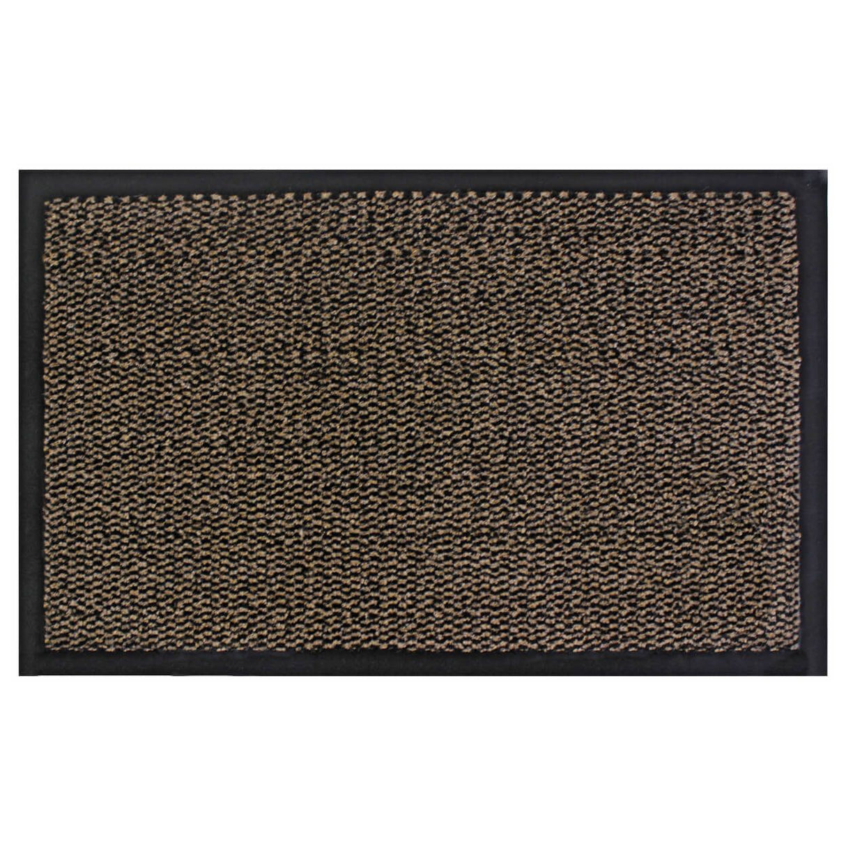 JVL Commodore Barrier Mat | Brown/Black