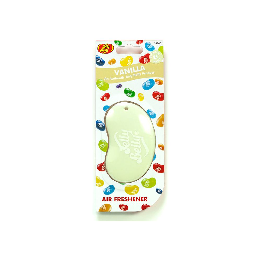 Jelly Belly Car Air Freshener - Vanilla