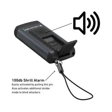 Ledlenser K6R Keyring Torch Black