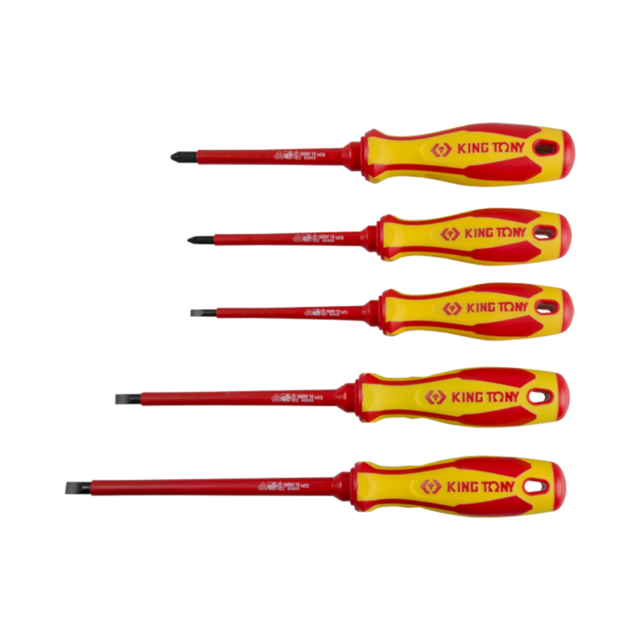 King Tony 30605MR Insulated Screwdriver Set - 5pc