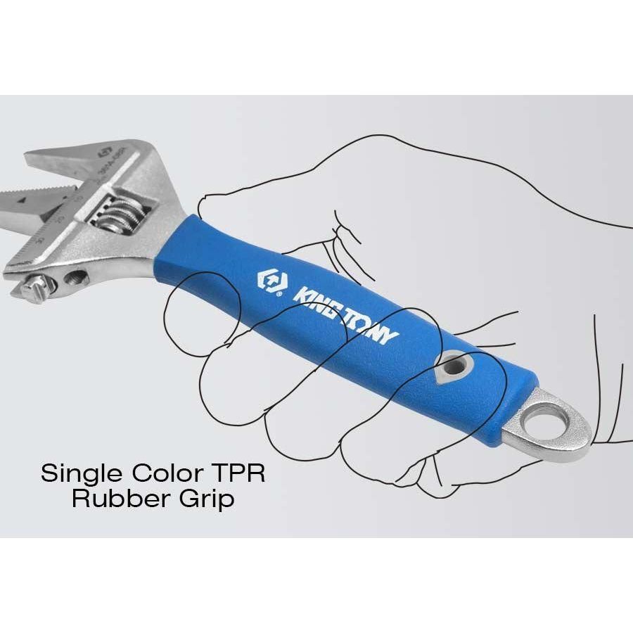 King Tony 3614-08R Reversible Jaw Adj Wrench