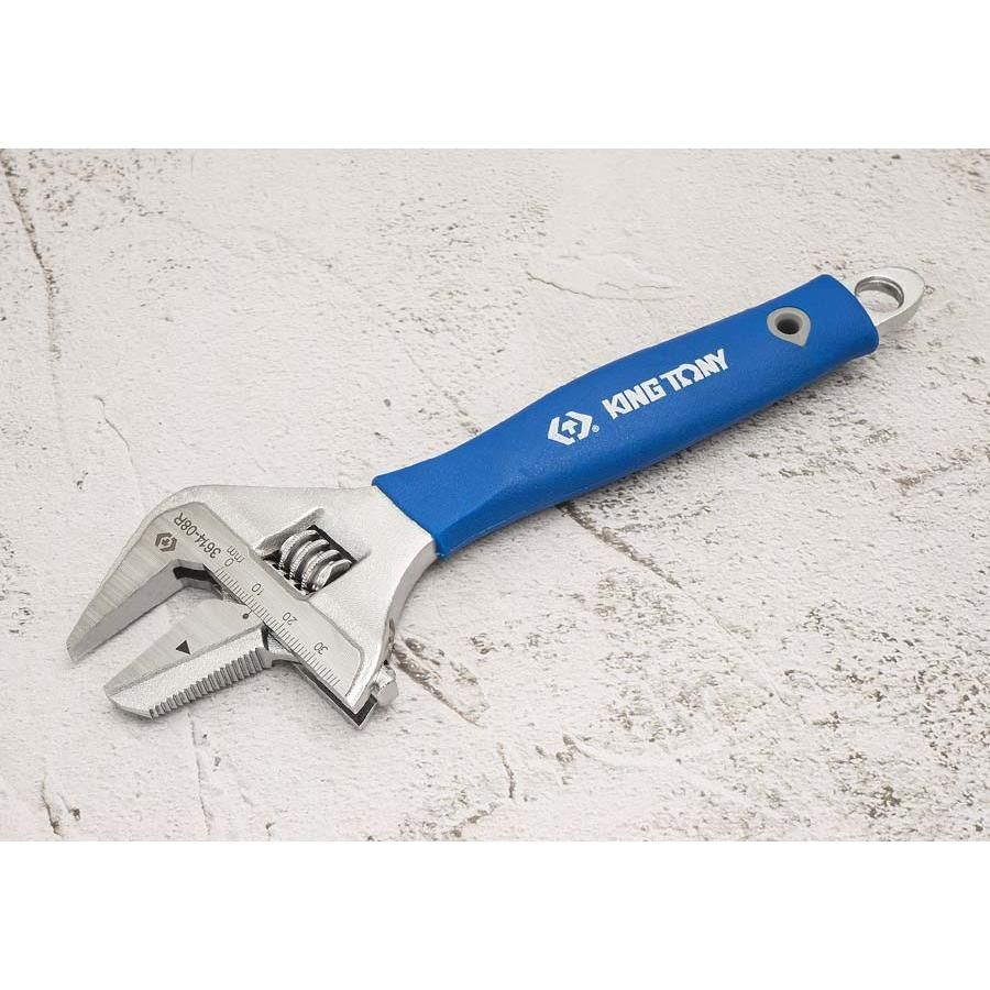 King Tony 3614-08R Reversible Jaw Adj Wrench