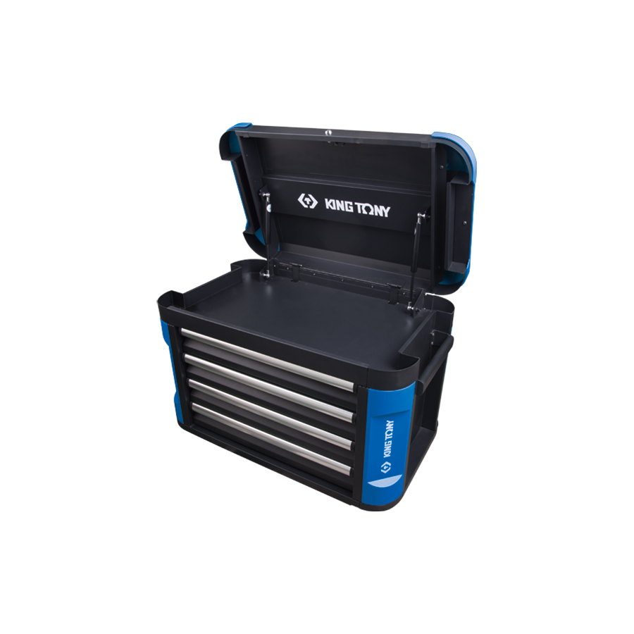 King Tony 87G11-4B-BK Heavy Duty Tool Chest - 4 Drawers