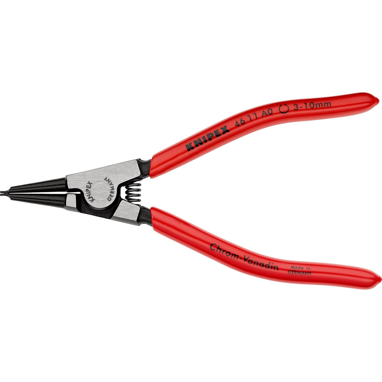 Knipex 4611A0 Circlip Pliers External Straight 3-10mm