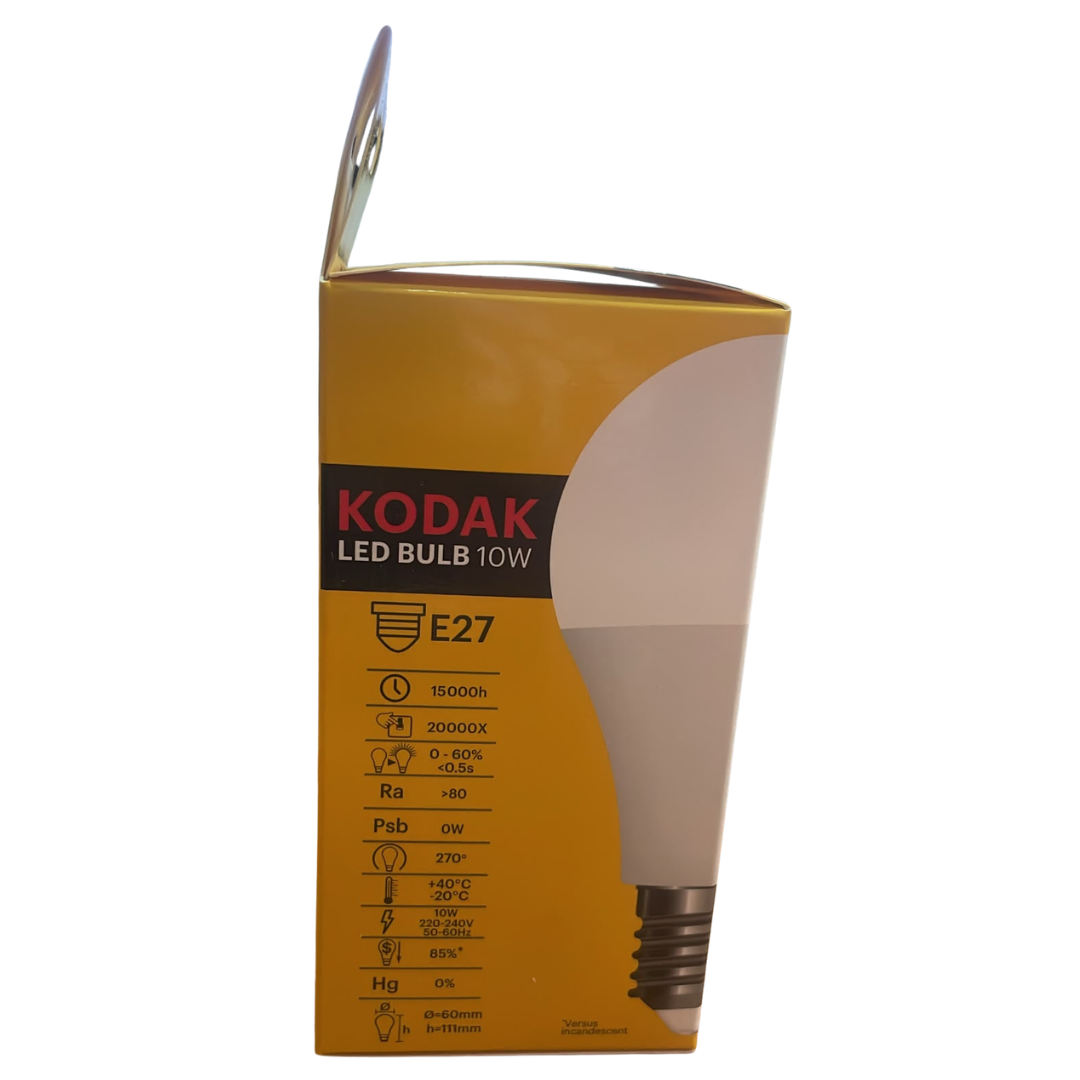 Kodak LED Bulb 10W Screw E27 - 960 Lumen | Warm White