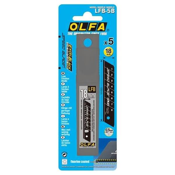 Olfa Speed Blade 18mm - Pack of 5