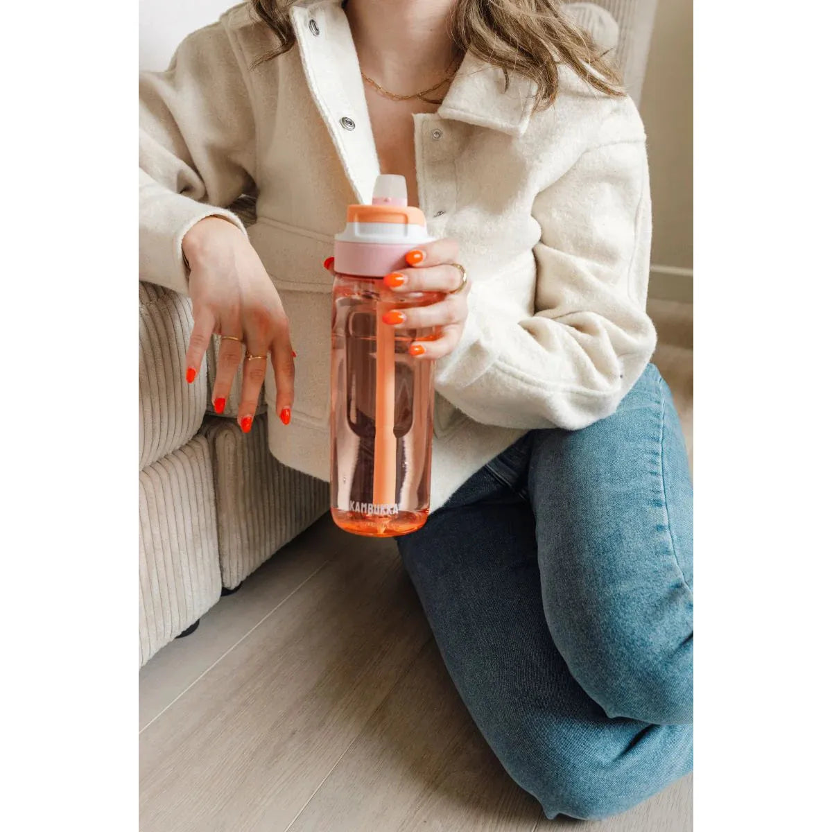 Kambukka Lagoon Water Bottle - 750ml - Mango Tango