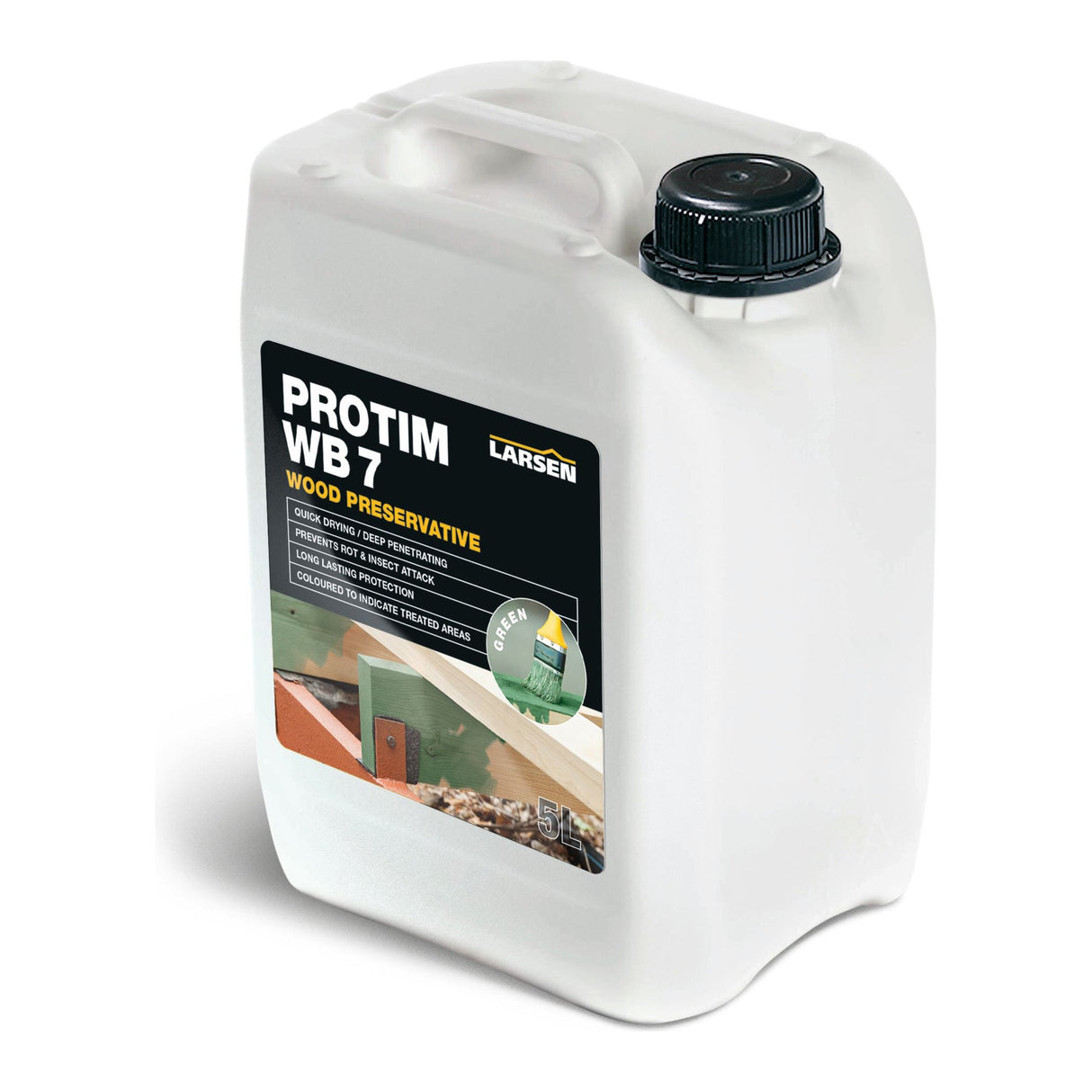 Protim WB7 Wood Preservative Green - 5 litres
