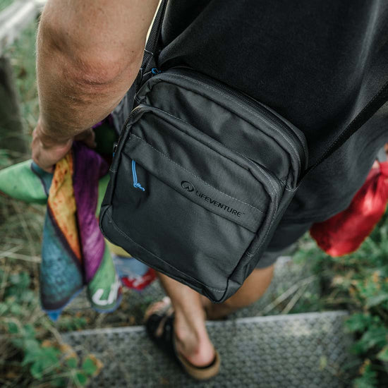 Lifeventure RFiD Crossbody Bag | Grey