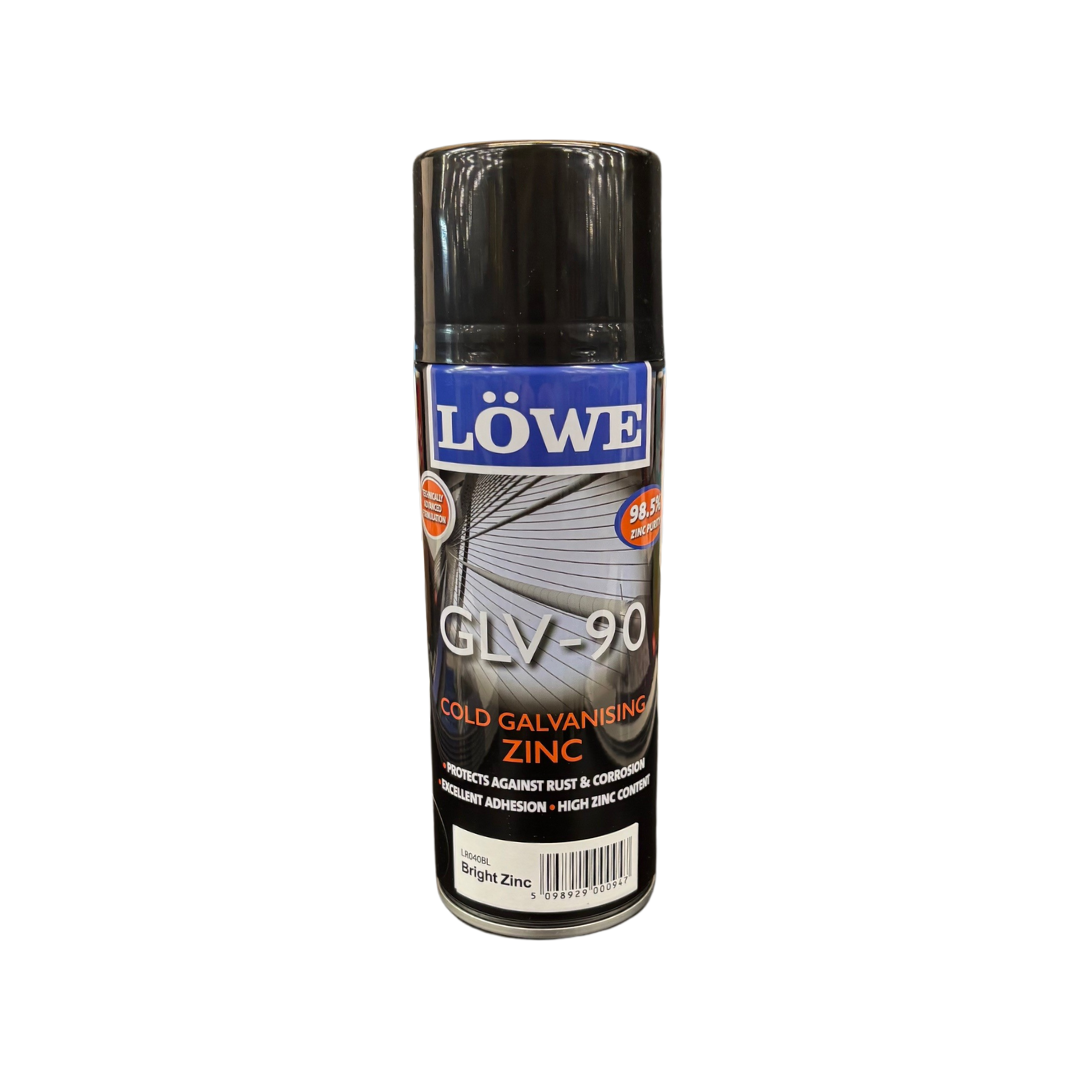 Lowe Cold Galvanising Spray | Black - 400ml
