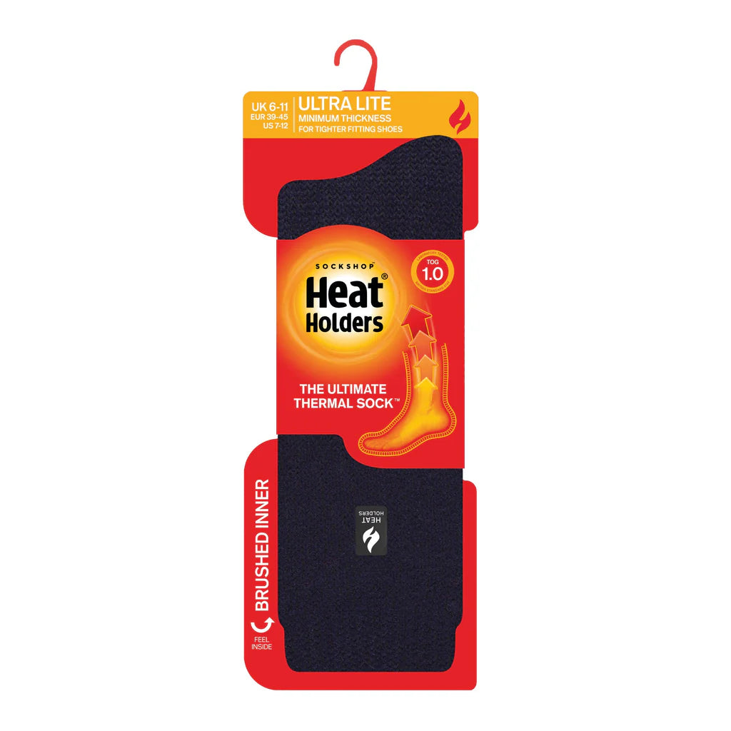 Heat Holder Men’s Cardinal Ultra Light Plain Socks
