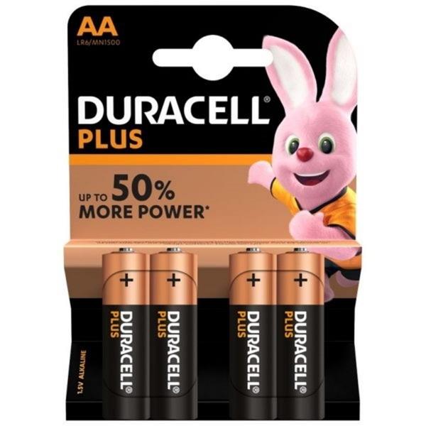 Duracell Plus AA MN1500B4 | Pack of 4