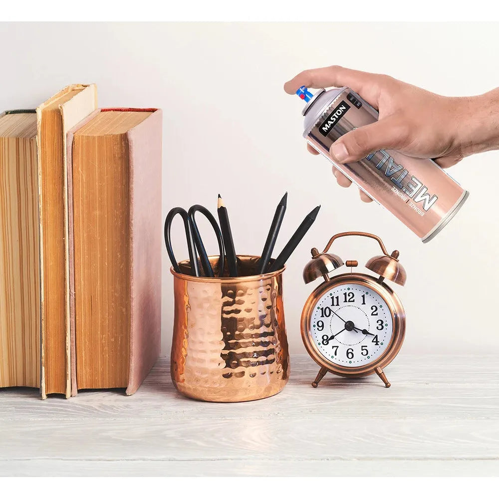 Maston Metallic Gloss Spray Paint Bronze 400ml