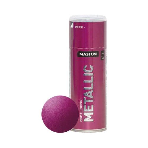 Maston Metallic Gloss Spray Paint Purple
