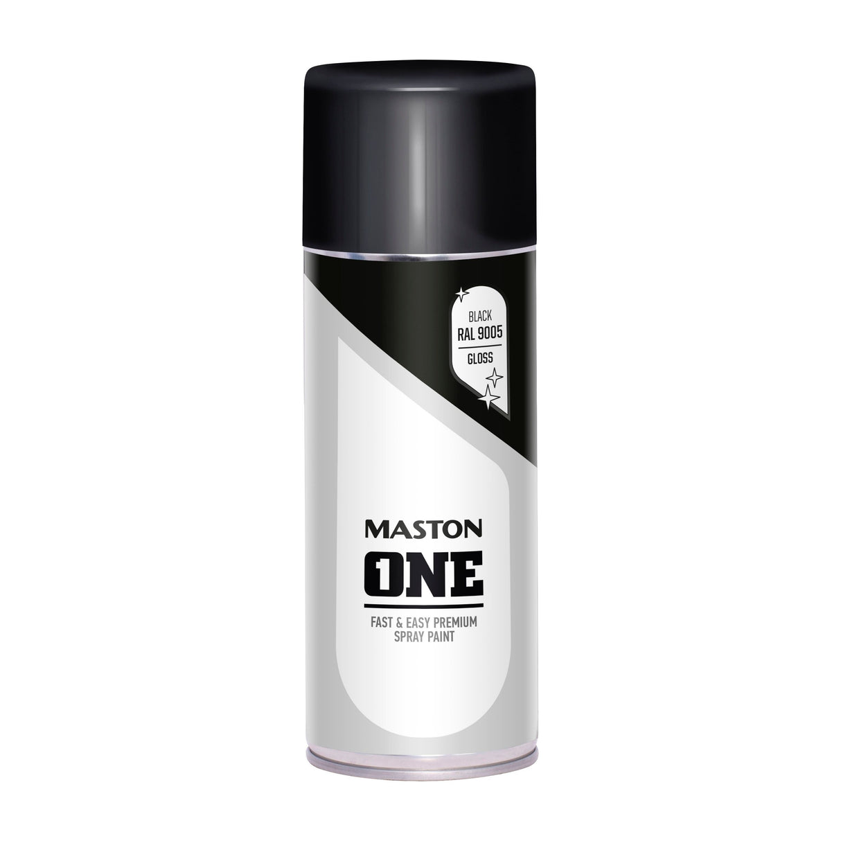 Maston ONE Spray Paint Gloss | Black - 400ml