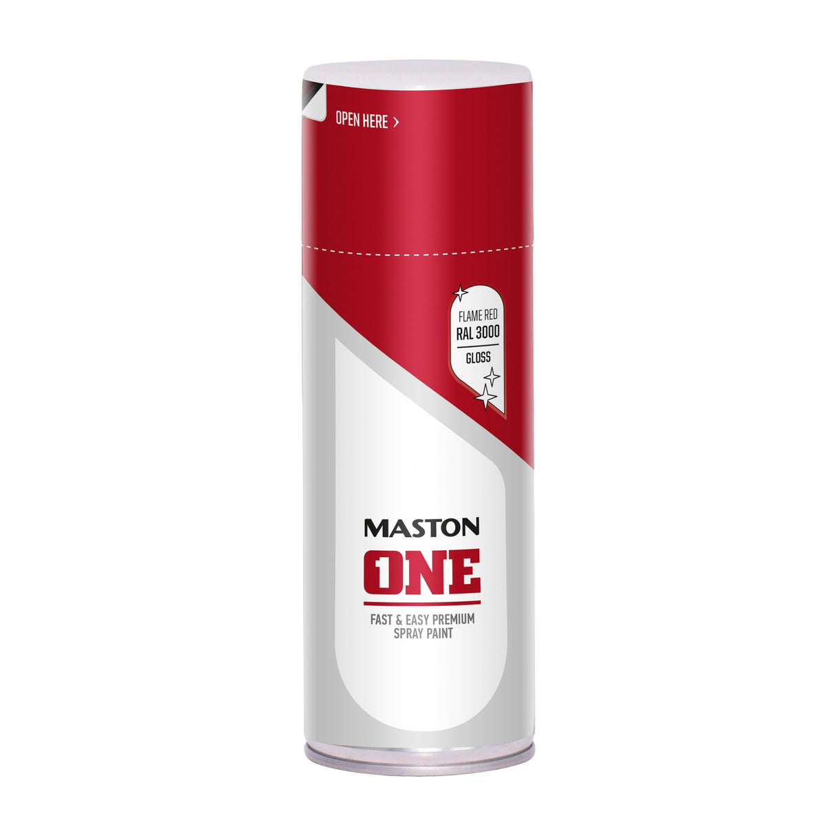 Maston ONE Spray Paint Gloss Flame Red 400ml
