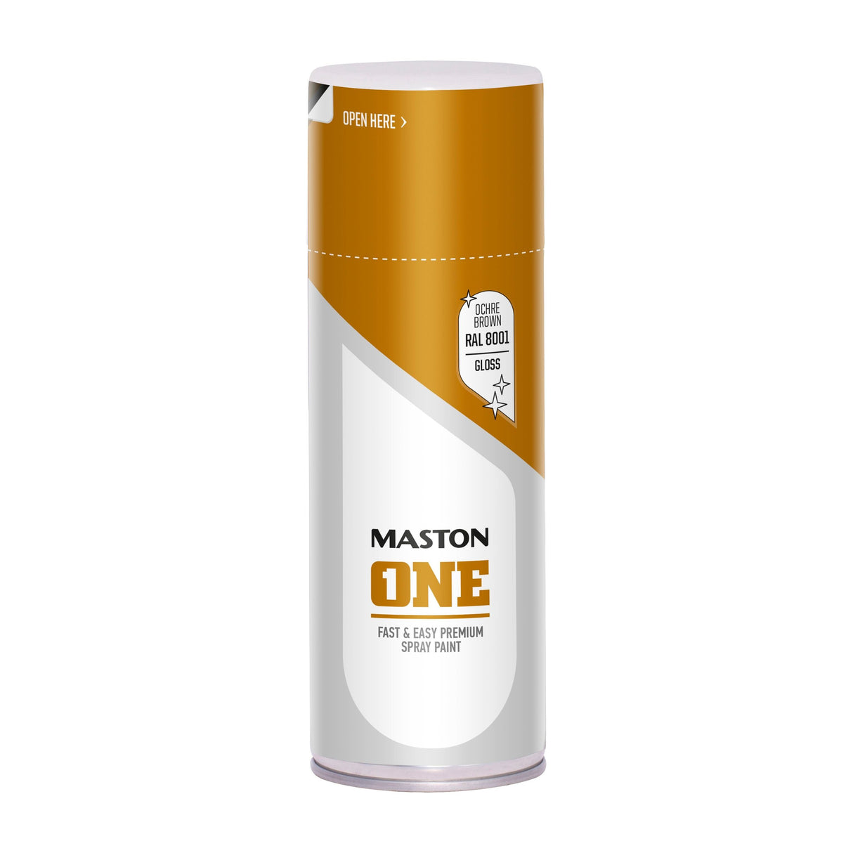 Maston ONE Spray Paint Gloss Ochre Brown
