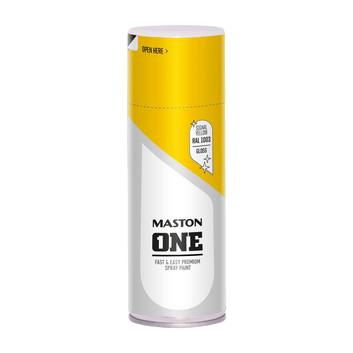 Maston ONE Spray Paint Gloss Signal Yellow 400ml
