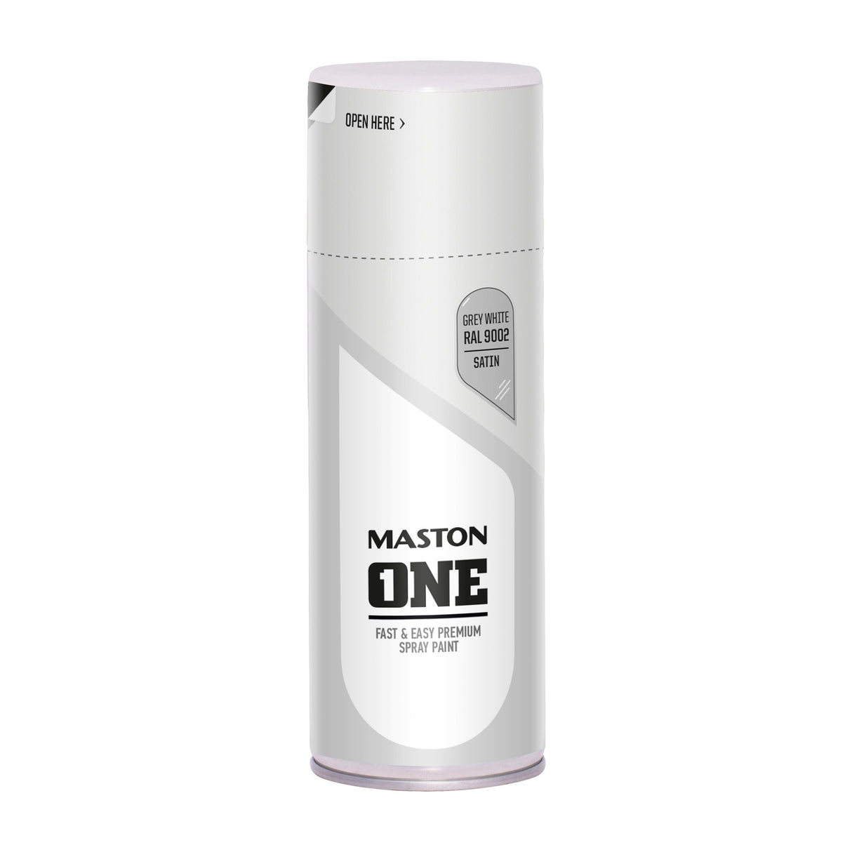 Maston ONE Spray Paint Satin Grey White 400ml