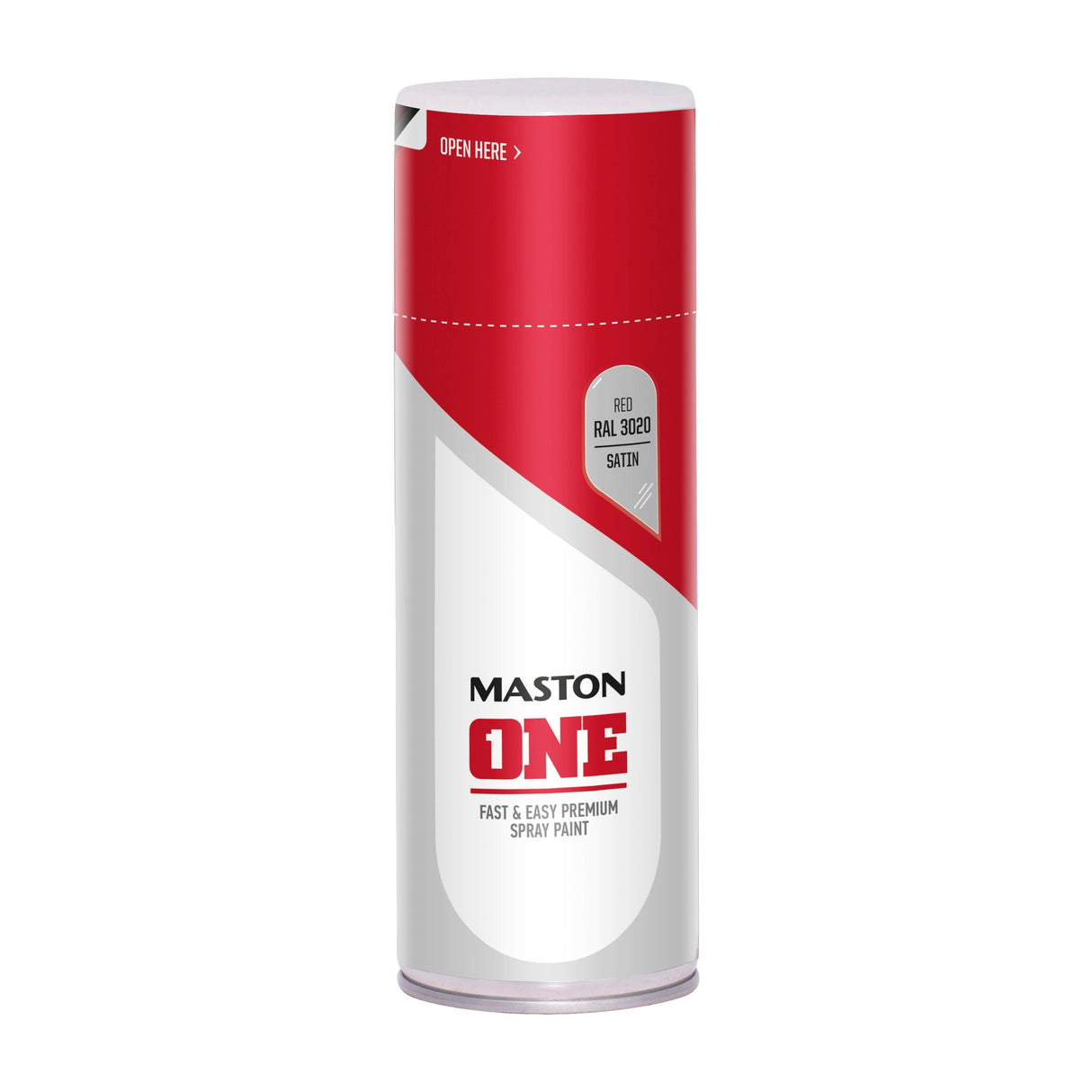 Maston ONE Spray Paint Satin Red 400ml