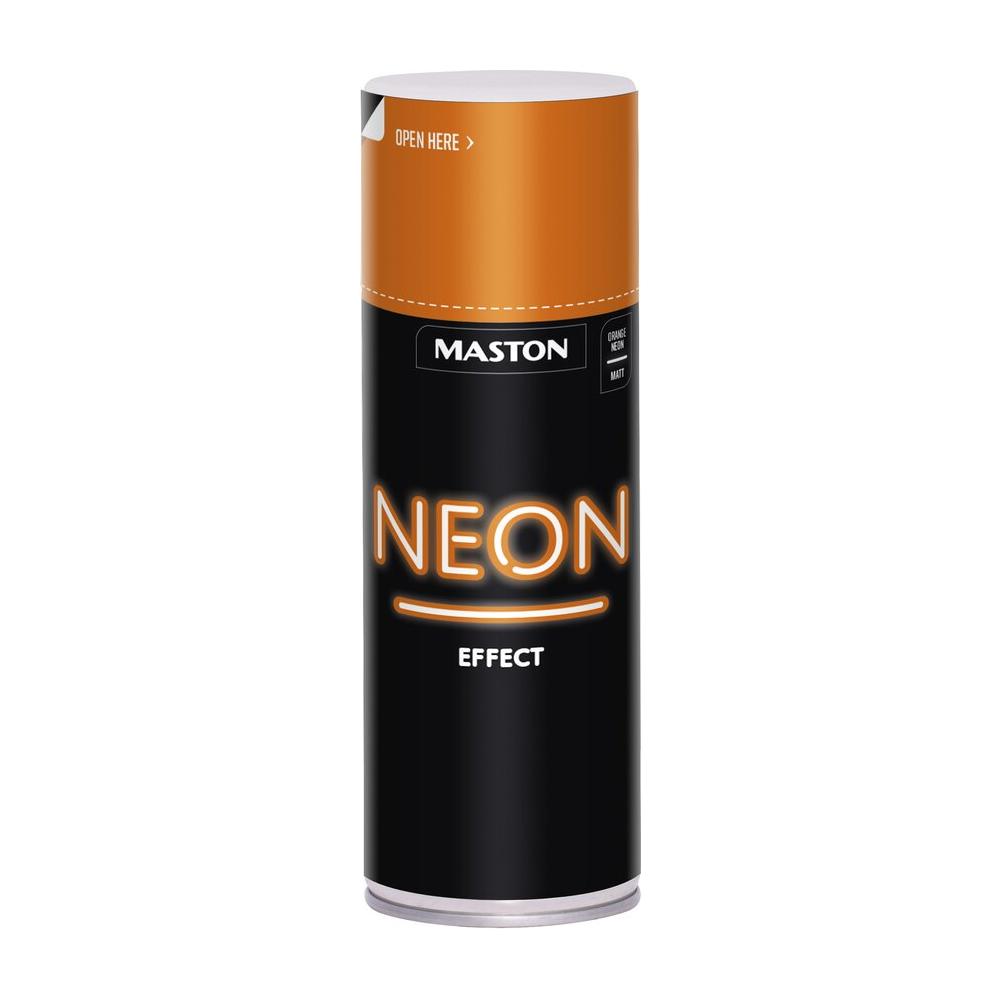Maston Spray Paint NEON Orange Matt 400ml