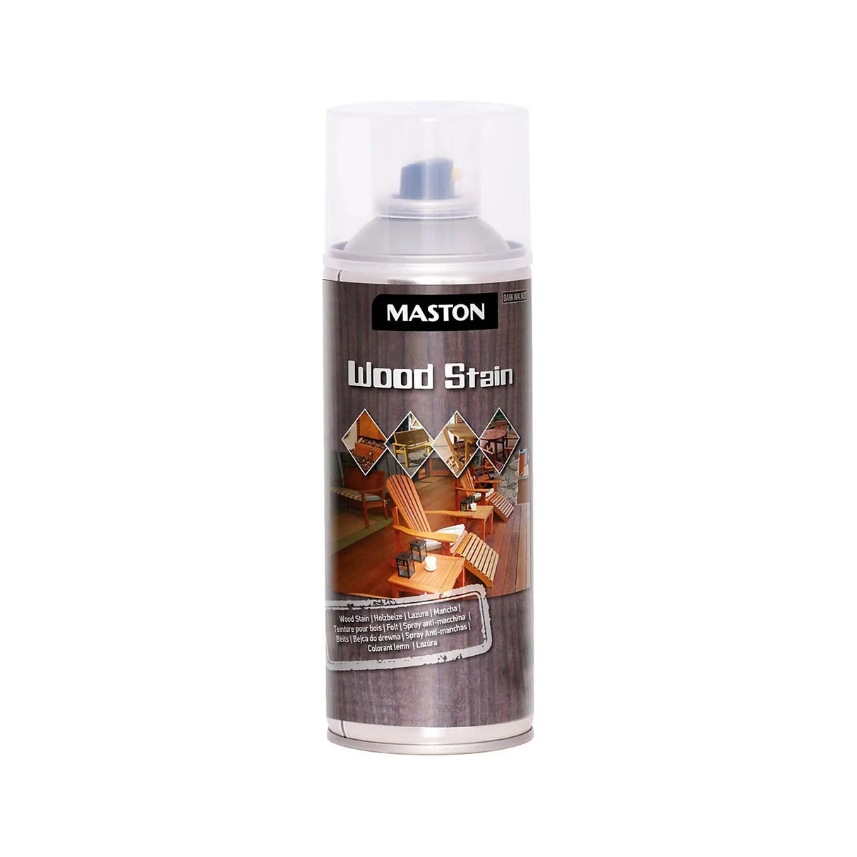 Maston Spray Wood Stain Dark Walnut 400ml