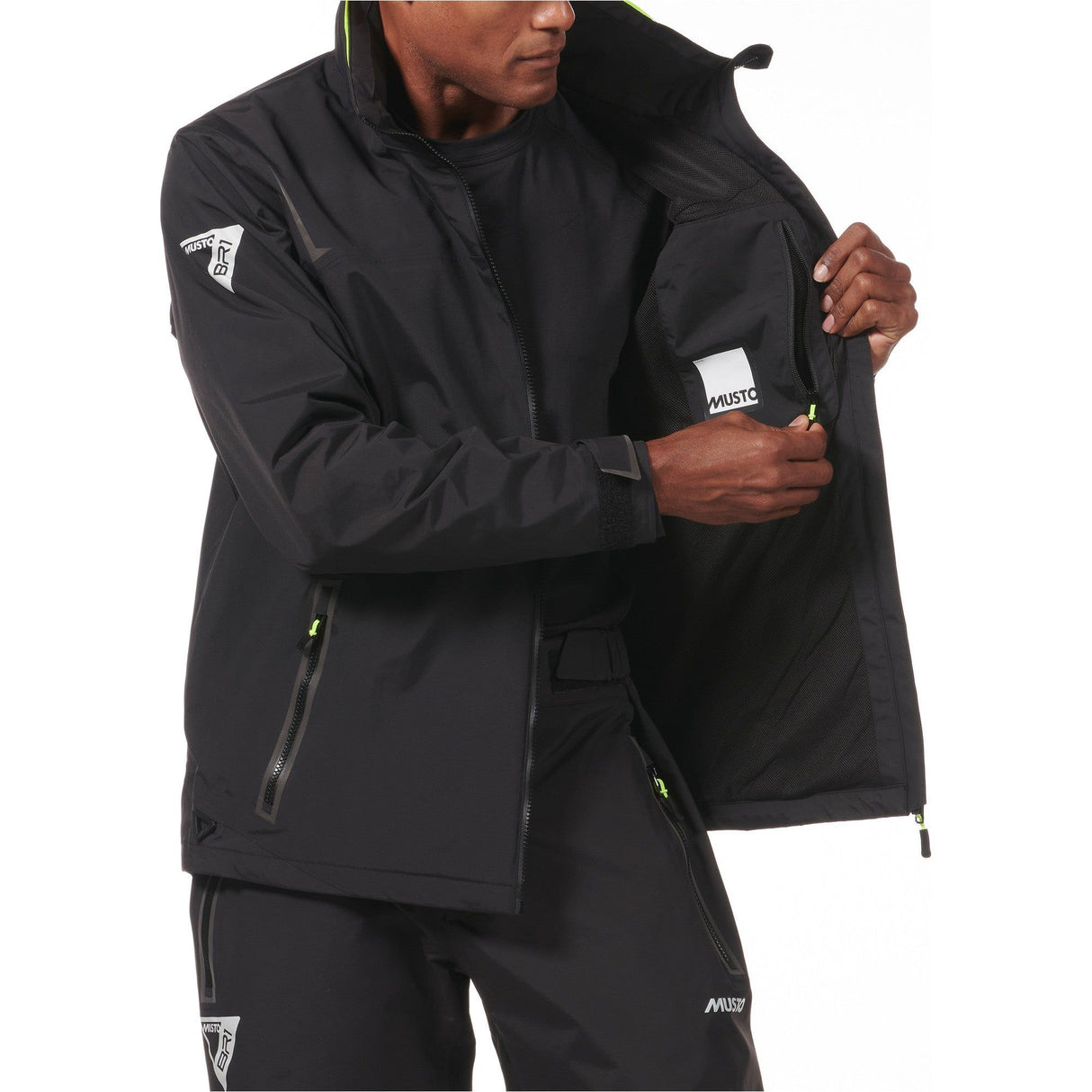 Musto BR1 Solent Waterproof Jacket Black