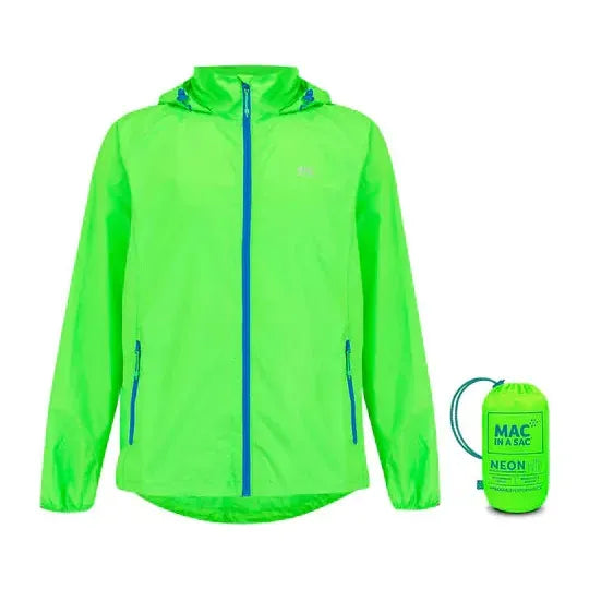 Mac In A Sac Neon Waterproof & Breathable Jacket
