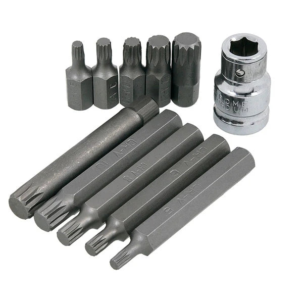 Neilsen Bit Set 12D 11pc Spline