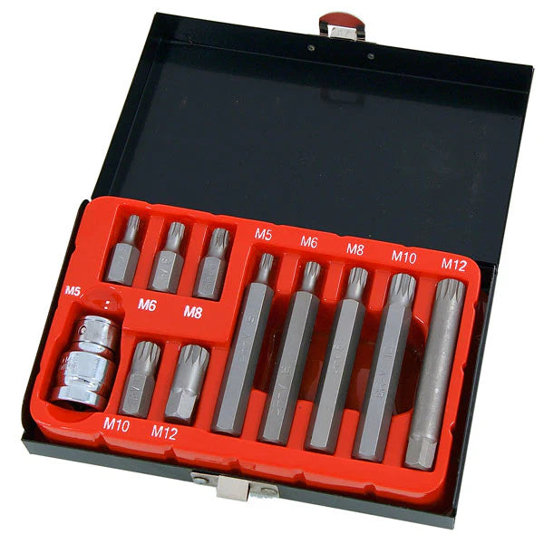 Neilsen Bit Set 12D 11pc Spline