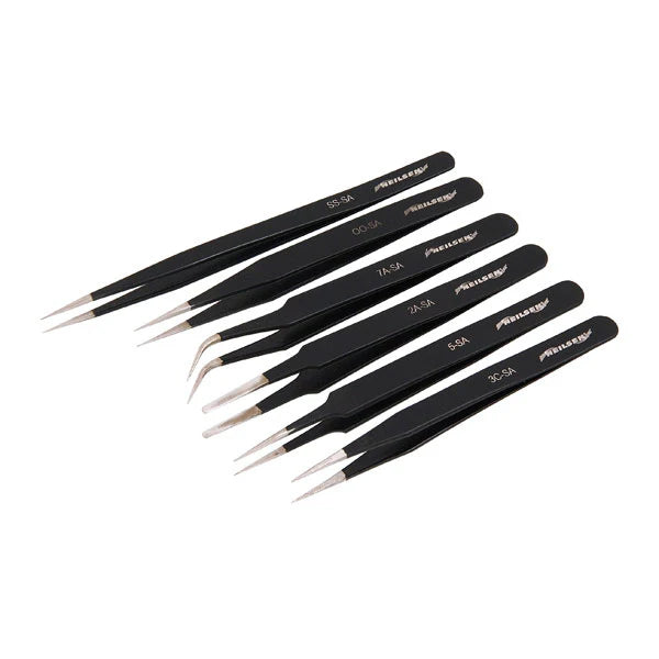 Neilsen CT4303 Tweezer Set | 6 pc