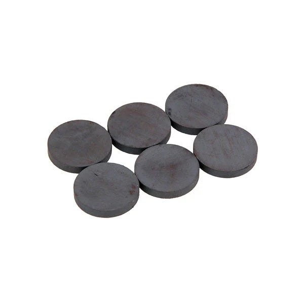 Neilsen Ceramic Disc Magnet 25mm 6pc