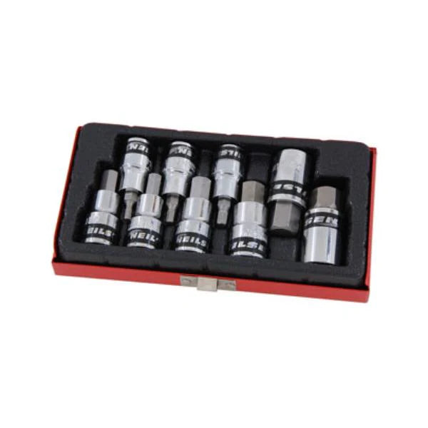 Neilsen DR Hex Bit Set | 9 Piece 1/2in
