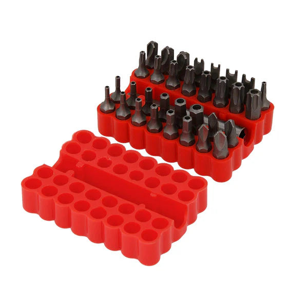 Neilsen Security Bit Set 33pc Chrome