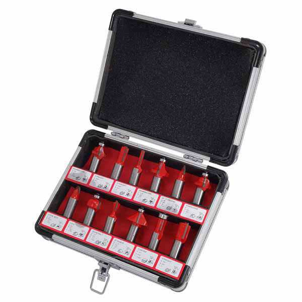 Neilsen Shank Router Bit Set
