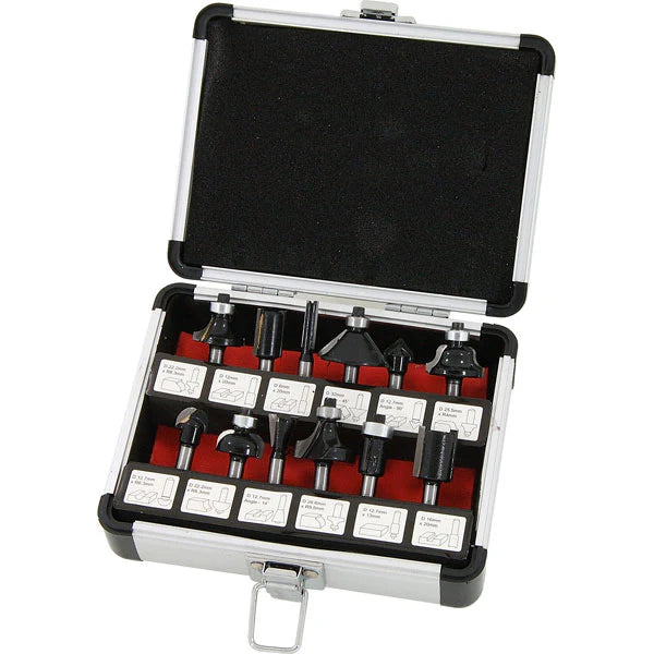 Neilsen Shank Router Bit Set