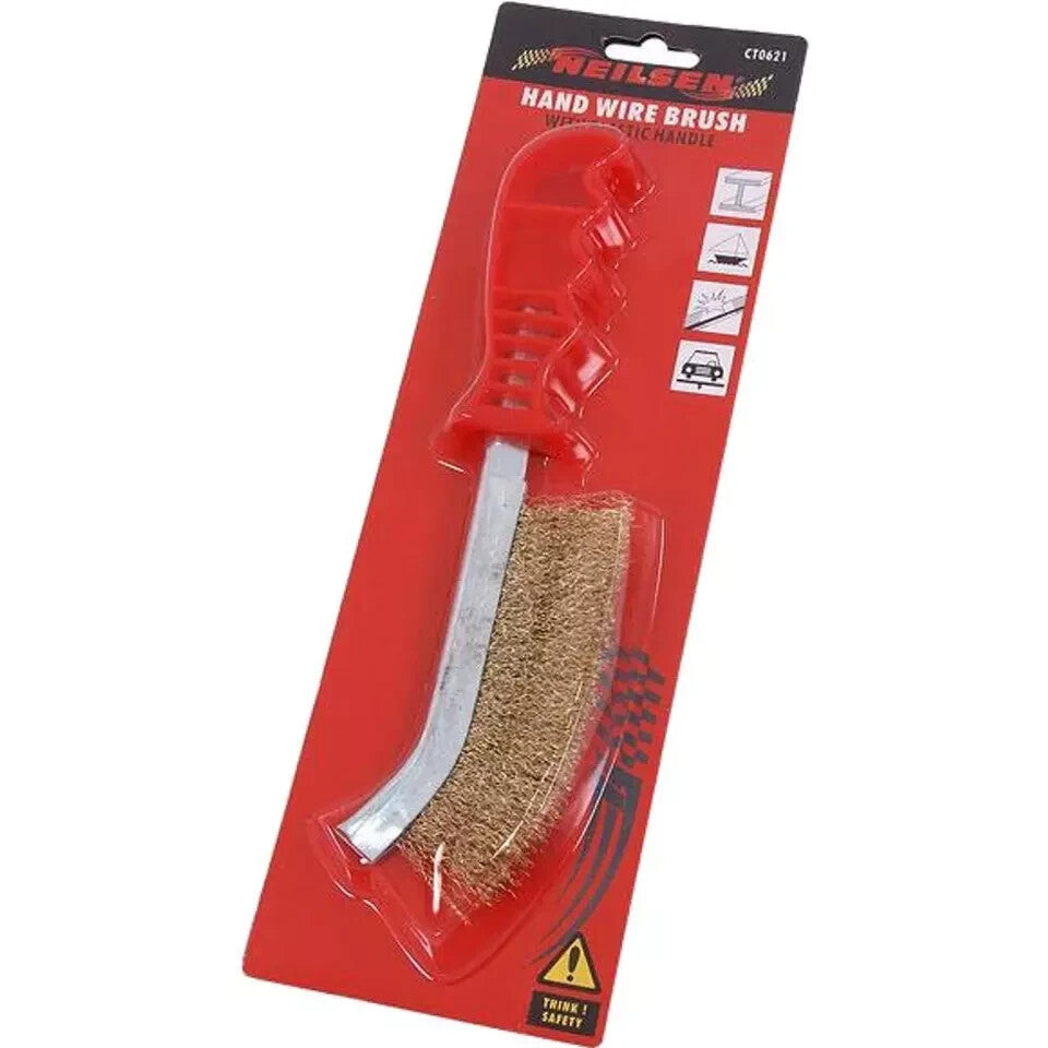 Neilsen Wire Brush W/Plastic Handle