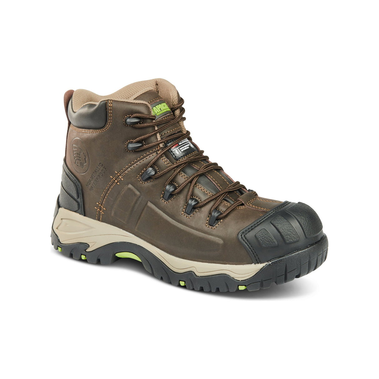 Apache Neptune Safety Boots Brown
