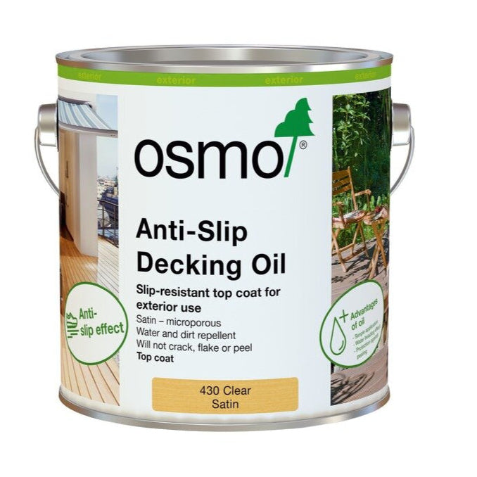 Anti slip decking paint