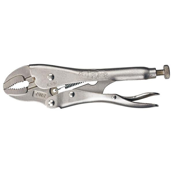 Irwin 7WR 175mm Vise-Grip Original Curved Jaw Locking Pliers with Wire Cutter
