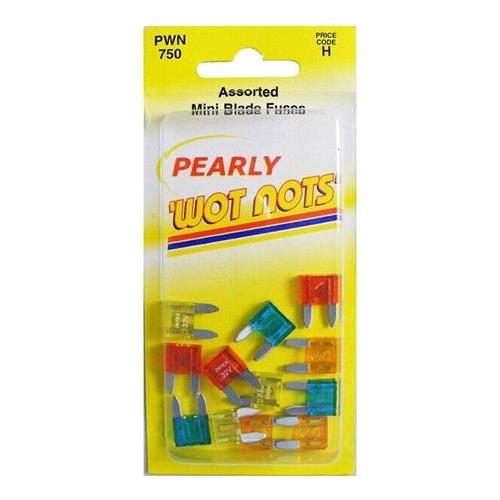 Wot-Nots Assorted Mini Blade Fuses