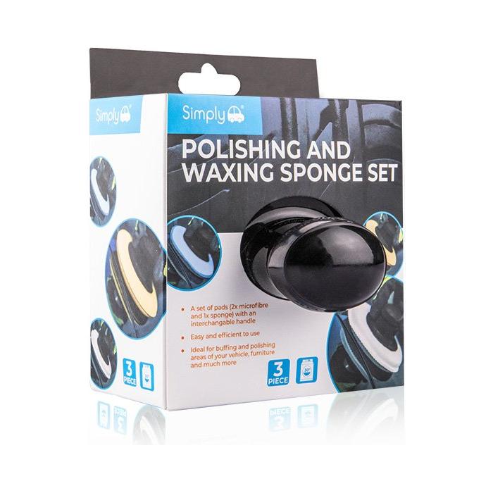 Simply Auto Polishing & Wax Sponge Set