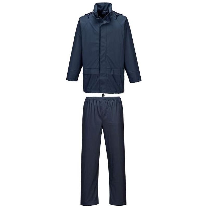 Portwest L450 Sealtex Essential Rainsuit (2 Piece Suit) - Navy